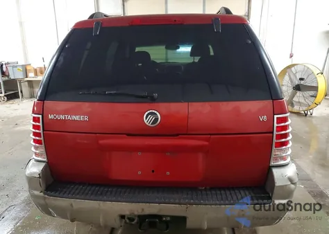 2002 Mercury Mountaineer from USA, damaged, VIN 4M2DU66W02UJ25204